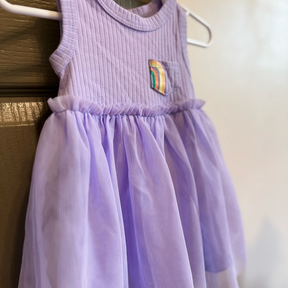 Charming Lavender Kids Dress